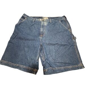 Timberland Pro Series Carpenter Denim Shorts Mens 42 Durable Workwear Gorpcore